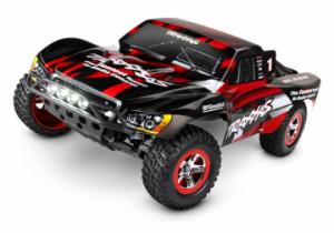 Traxxas Slash 2WD 1/10 RTR TQ Red LED + akku ja laturi TRX58034-61-RED