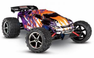 Traxxas E-Revo 1:16 VXL 4WD RTR TQi TSM TRX71076-3-PRPL