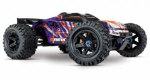 Traxxas E-REVO Brushless 4WD TQi TSM w/o Batt & Charger Purple TRX86086-4-PRPL