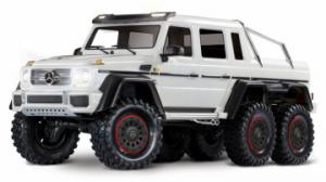 Traxxas TRX-6 Mercedes-Benz G63 AMG 6X6 TQi 2.4G RTR White TRX88096-4-WHT