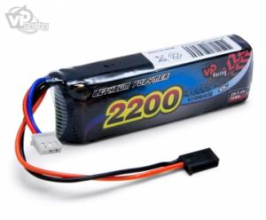 Li-Po 7,4v 2200mAh 10C/Futaba kontakt