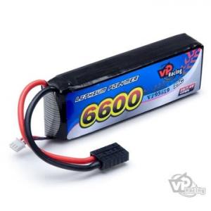 Li-Po Akku 2S 7,4V 6600mAh 25C TRX-liitin