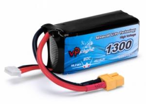 Li-Po Akku 4S 15,2V(HV) 1300mAh 80C XT60-liitin