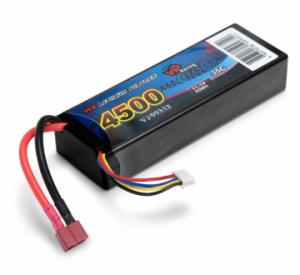 Li-Po Akku 3S 11,1V 4500mAh 35C Hard T-liitin