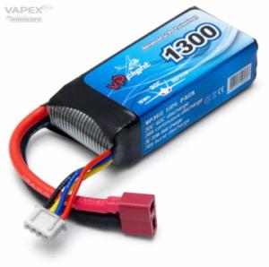 Li-Po Akku 3S 11,1V 1300mAh 30C T-liitin