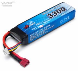 Li-Po Akku 3S 11,1V 3300mAh 25C T-liitin