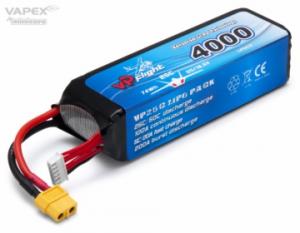 Li-Po Akku 5S 18,5V 4000mAh 25C XT60-liitin