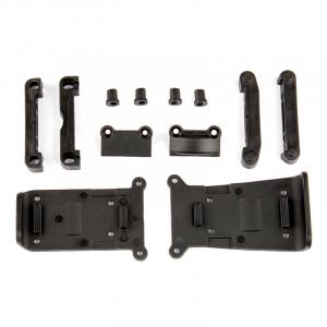 Associated Reflex 14B/14T Skid Plates And Arm Mounts Set