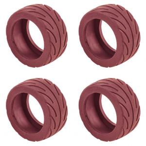 Team Associated Nano Sport Radial Tyres Red (4)