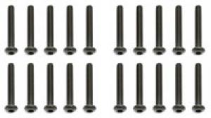 Team Associated M3 X 22 Button Head Hex Screws (10)