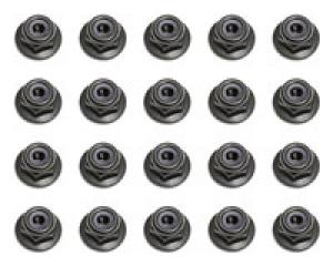 Team Associated M3 Flanged Locknuts