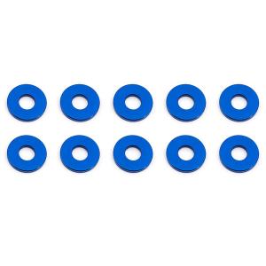 ASSOCIATED BULKHEAD WASHERS 7.8 x 1.0mm BLUE ALUMINIUM (10)