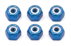 Team Associated Blue 8-32 Alum. Nuts