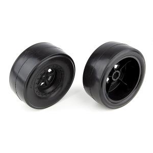 Team Associated Dr10 Rear Wheels With Drag Slick Tyres