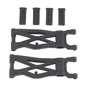 Team Associated T6.1 Ft Rear Suspension Arms Carbon Fibre