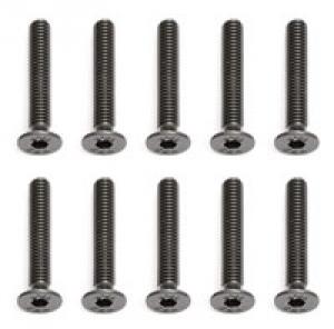 Team Associated FHCS 3x18mm Screws (10)