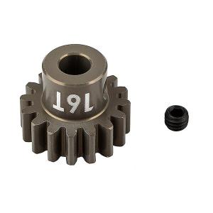 TEAM ASSOCIATED FT PINION GEAR 16T MOD 1, 5mm SHAFT - ALUMINIUM