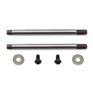 Team Associated Ft 3X23 Shock Shaft V2, Chrome