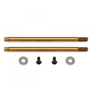 ASSOCIATED 3x35mm SHOCK SHAFT V2 TiN FOR AS91579 BODY (2)