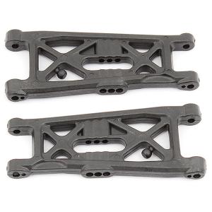 Team Associated B6.3 Ft Front Susp. Arms Flat Carbon Fibre