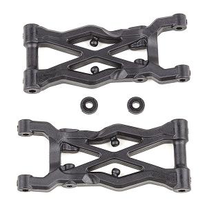 Team Associated B6.3 Ft 75Mm Rear Suspension Arms Carbon Fibre