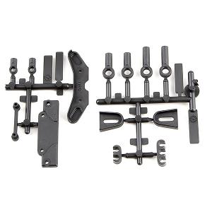 Team Associated B6.3 Tower Covers/Wire Clips/Rod Ends