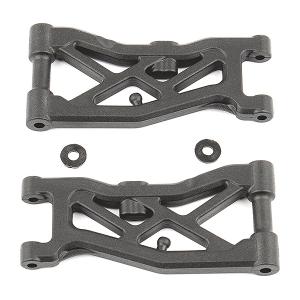 Team Associated B74/B74.1 Ft Front Suspension Arms Carbon Fibre