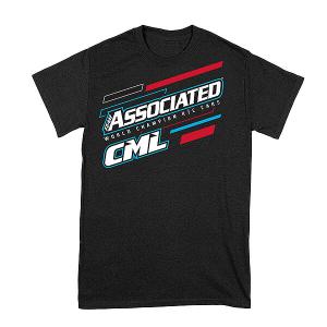 TEAM ASSOCIATED/CML WC T-SHIRT BLACK (MEN'S XXL)