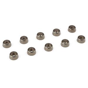 CORALLY ALUMINIUM WASHER FOR M2.5 SOCKET HEAD SCREWS OD=7MM GUN METAL 10PCS