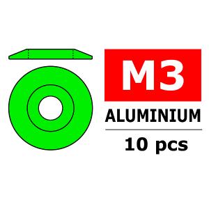 CORALLY ALUMINIUM WASHER FOR M3 BUTTON HEAD SCREWS O
