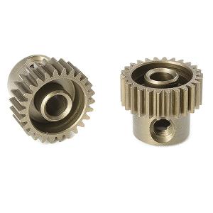 CORALLY 64 DP PINION SHORT HARDENED STEEL 26 TEETH SHAFT DIA. 3.17MM