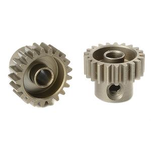 CORALLY 48 DP PINION SHORT HARDENED STEEL 21 TEETH SHAFT DIA. 3.17mm