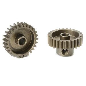 CORALLY 48 DP PINION SHORT HARDENED STEEL 27 TEETH SHAFT DIA. 3.17mm