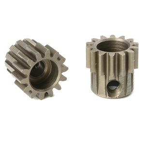 CORALLY M0.6 PINION SHORT HARDENED STEEL 14 TEETH SHAFT DIA. 3.17mm