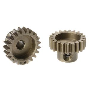 CORALLY M0.6 PINION SHORT HARDENED STEEL 21 TEETH SHAFT DIA. 3.17mm