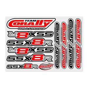 CORALLY STICKERSHEET SSX8R PRECUT 210X148MM 1 PC