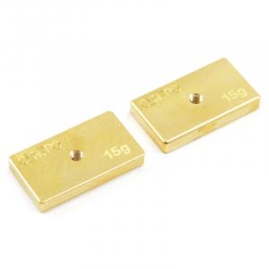 CENTRO PRECISION BRASS 15G BALANCING WEIGHTS (PR)