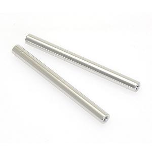 CEN RACING M3X69MM THREADED ALUMINUM LINK (SILVER ANODIZED) , 2PCS