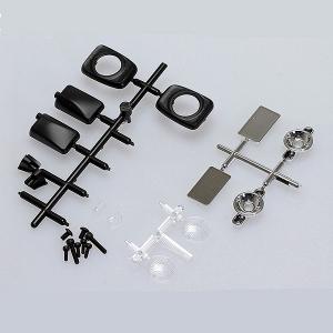 CEN RACING FORD B50 MIRROR & HEADLIGHT SET