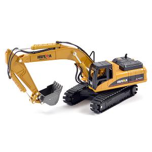 HUINA 1/50 DIECAST EXCAVATOR STATIC MODEL