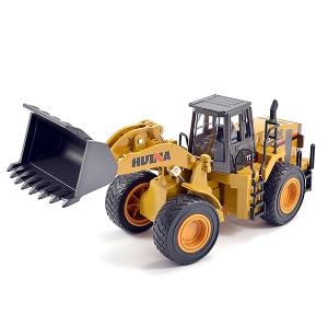 HUINA 1/40 DIECAST WHEEL LOADER STATIC MODEL