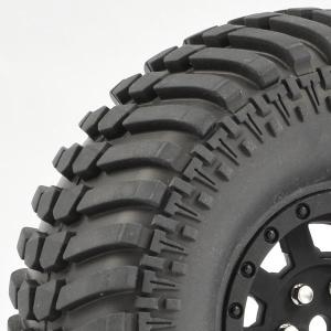 FASTRAX 1:10 CRAWLER PASO 1.9 MOUNTED SCALE WHEEL BLACK