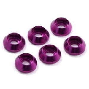 Fastrax M3 Cap Washer Purple (6)