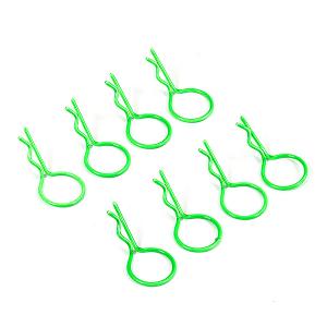 Fastrax Flourescent Green Large Clips