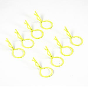 Fastrax Flourescent Yellow Large Clips