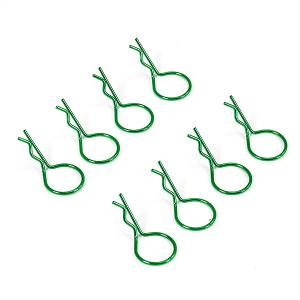 Fastrax Metalic Green Large Clips