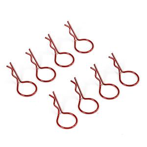 Fastrax Metalic Red Large Clips