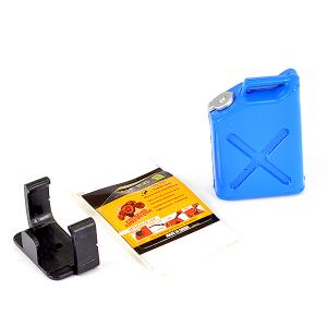 FASTRAX PAINTED FUEL JERRY CAN & MOUNT - BLUE