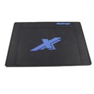 Fastrax Medium Rubber Pit Mat - Black 62cm X 42cm