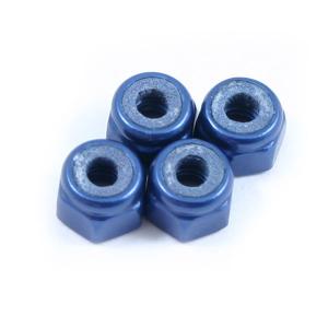 Fastrax M3 Blue Locknuts (4PCS)